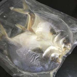 【下饭神组合】五花肉蒸金鲳鱼干的做法 步骤1
