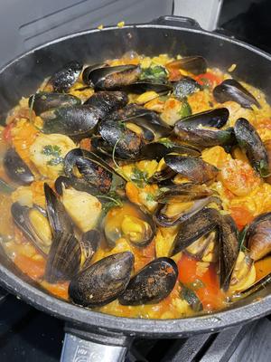 鲜美西班牙海鲜饭paella的做法 步骤7