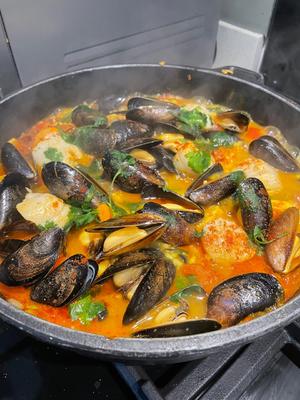 鲜美西班牙海鲜饭paella的做法 步骤6