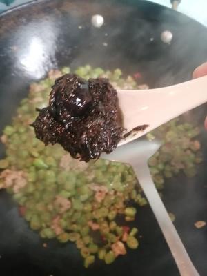 超级下饭的橄榄菜肉末四季豆的做法 步骤7