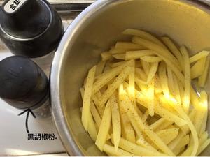 French fries薯条?~（烤箱版）的做法 步骤6