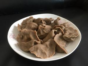 黑全麦苦荞麦高粱面饺子-控糖餐的做法 步骤10