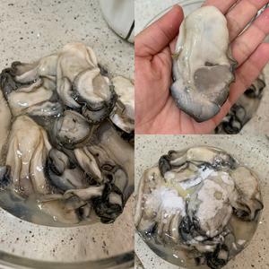 煮饭婆秒变星厨，蒜香黑椒煎生蚝的做法 步骤1
