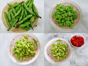 家常快手菜/拌豆瓣仁的做法 步骤2