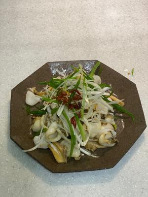 夏日快手菜-葱油鲍鱼片的做法 步骤10