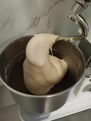 日式牛乳蜜豆包的做法 步骤5