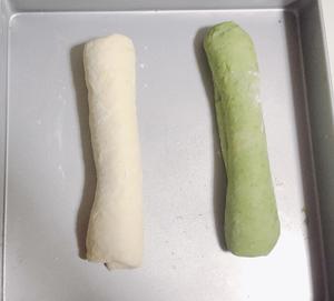门店同款抹茶蜜豆吐司的做法 步骤4