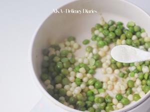 大珠小珠落玉盘【豌豆鸡头米小炒】的做法 步骤15