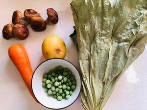 纯素美食｜荷叶饭的做法 步骤4
