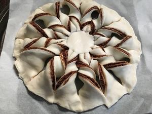巧克力榛果酥皮雪花派的做法 步骤7