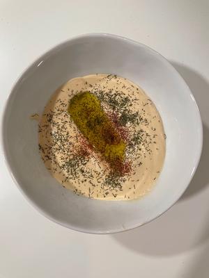 Hummus 鹰嘴豆泥的做法 步骤6