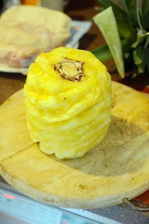 【硬麦凤梨甜点】Pineapple Kesari的做法 步骤1