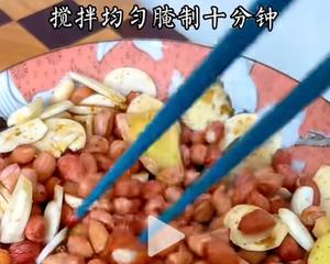 世界杯进球必备下酒小食|自制蒜香花生米|无油无忧的做法 步骤4