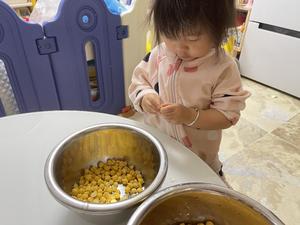 鹰嘴豆芝士盏｜鹰嘴豆泥｜鲜蔬鱼均衡营养搭配｜宝宝辅食补钙的做法 步骤1