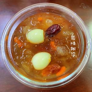 夏日“桃花泪”—双味桃胶的做法 步骤7