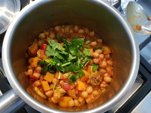 鹰嘴豆玛萨拉咖喱配夏南瓜面条chickpea channa masala的做法 步骤12