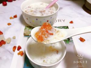 桃胶雪燕牛奶羹，美容养颜的做法 步骤6