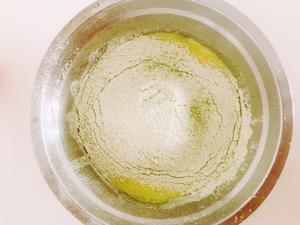 清新薄荷抹茶小戚风的做法 步骤5