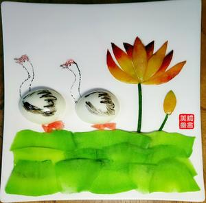 水果拼盘（爱心早餐之餐盘画合集）的做法 步骤43