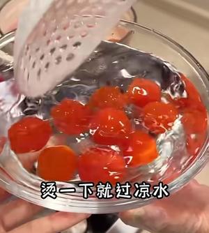 休闲小食刘姥姥的梅子小番茄 小食橘子罐头的做法 步骤3