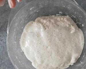 风靡INS的免揉双色开心果双料天然酵母欧包sourdough bread的做法 步骤4