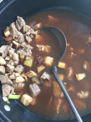 香菇牛肉面的做法 步骤7