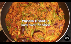 Masala Bhaat印度马撒拉蔬菜手抓饭的做法 步骤7