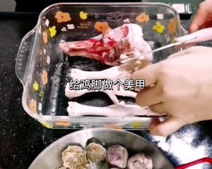 独蒜眉豆鸡脚汤的做法 步骤1