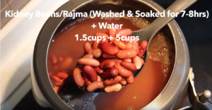 Rajma Masala南印度咖喱红腰豆的做法 步骤1