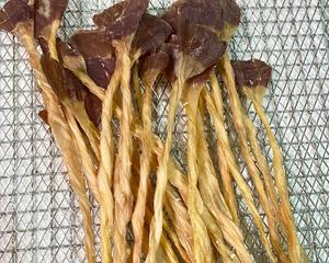 狗狗零食 烘干鸭食管的做法 步骤3