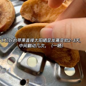 低卡健康小零食｜软糯苹果干（三蒸三晒）的做法 步骤3