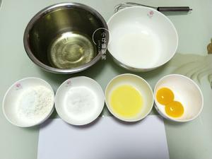 6寸戚风蒸蛋糕♥好吃不上火的做法 步骤1