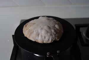 超快手的三明治伴侣| 冷藏法鲁邦种全麦口袋面包（Pita Bread）|消耗鲁邦种的做法 步骤13