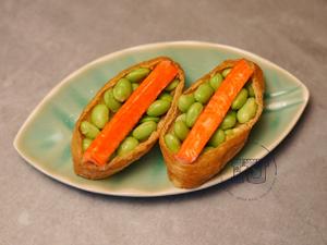 和风土豆泥豆皮寿司?的做法 步骤5