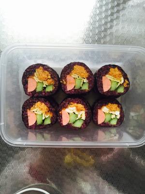 好吃的家常寿司卷的做法 步骤8