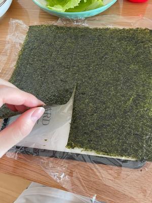 折叠饭团/紫菜包饭的做法 步骤2