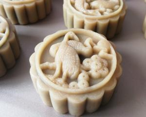 广式核桃豆沙馅月饼的做法 步骤18